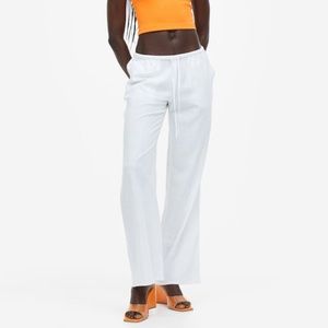H&M wide leg linen pants